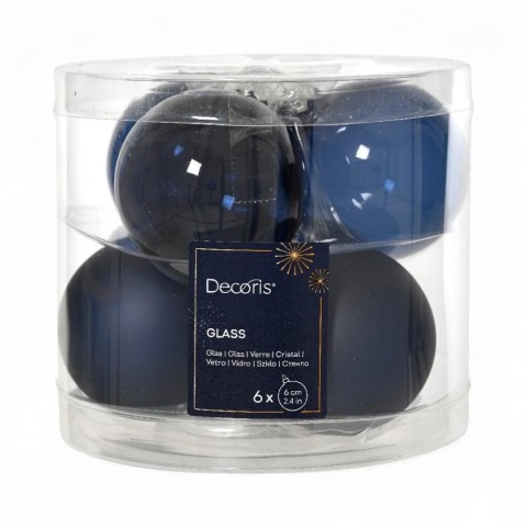 SFERA VETRO D6 NIGHT BLUE